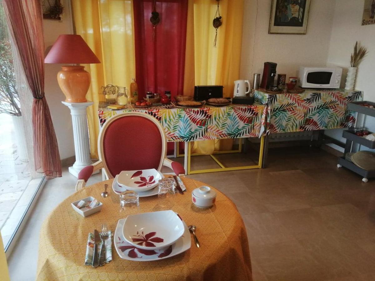 Saint-Jean-de-Muzols Tikazela - Domaine Ombre Et Lumiere Bed & Breakfast エクステリア 写真